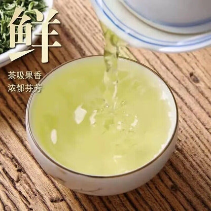 蒙顶甘露新茶四川特产绿茶蒙顶山茶叶毛峰散装雨前一级口粮茶 China Si Chuan New Green Tea Meng Ding Gan Lu 中国茗茶