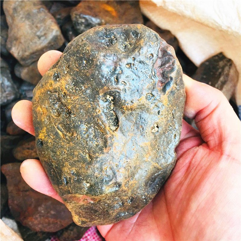 Meteorites Rock 20-100g Natural Iron Silicide Raw Stones Mineral Specimens Decor