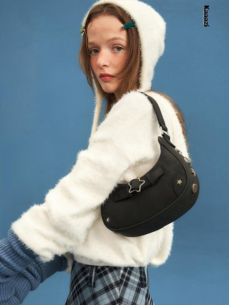 Denim Underarm Shoulder Bag Women Canvas Tote Bags Purses Ladies Handbags