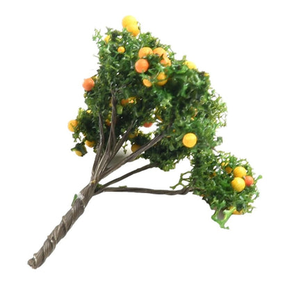 Mini Model Trees 20Pcs Train Railroad Micro Landscaping Layout Diorama Decor 7cm
