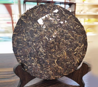 2012 Raw XIAGUAN Te Ji Qing Bing,FT Pu-erh Tea Cake Song He Yunnan Puer Tee 357g