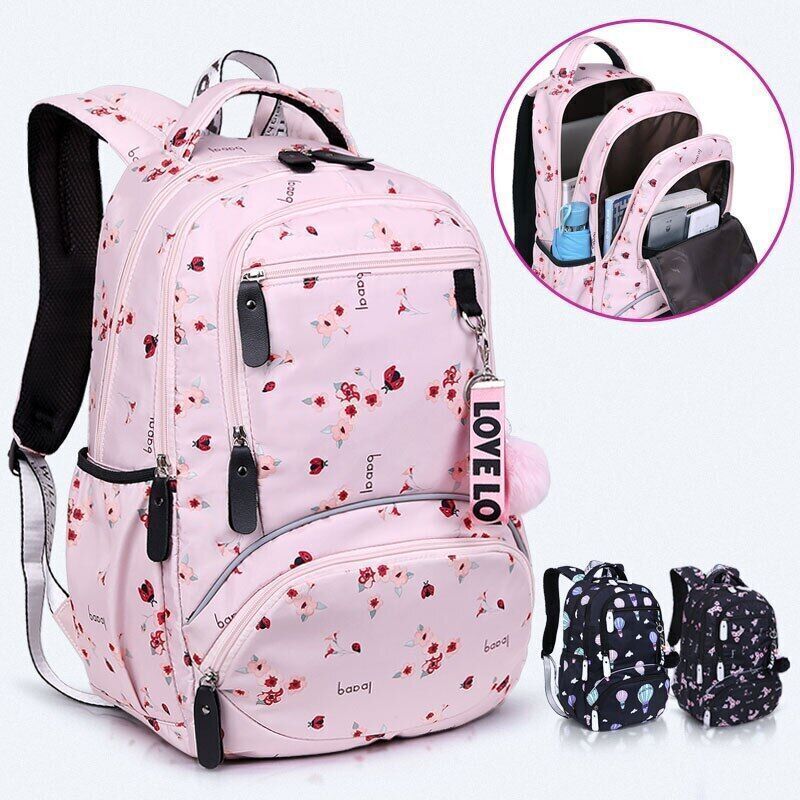 Schoolbag Student School Backpack Primary School Book Bags for Teenage