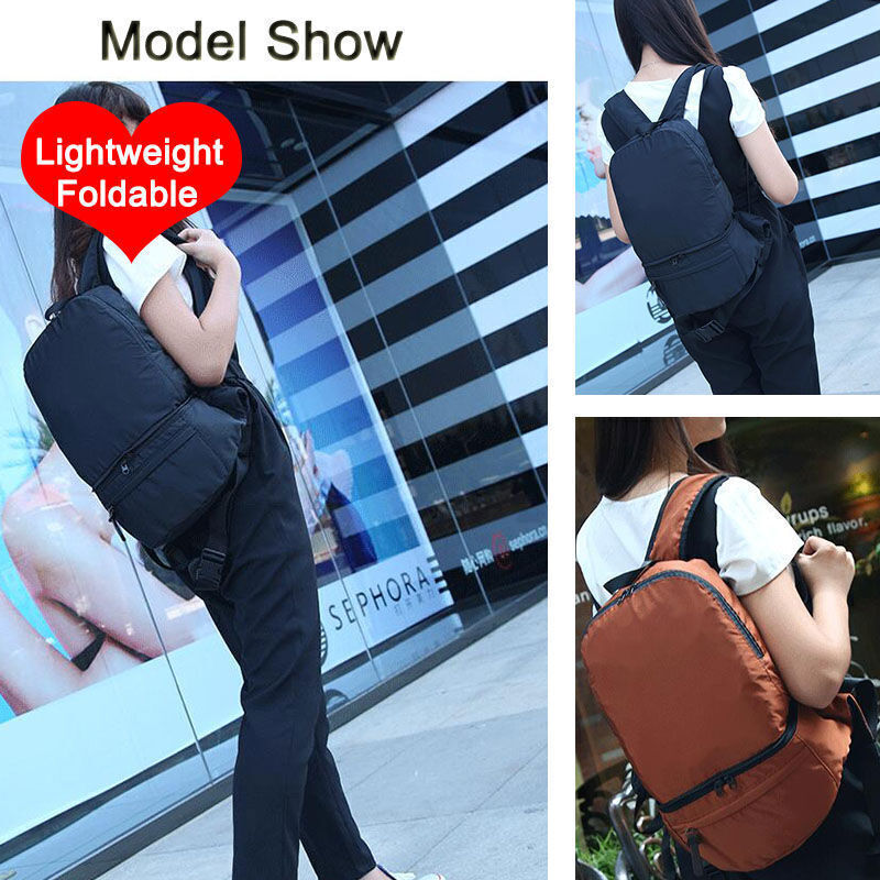 Backpack Foldable Bag Bags Camping Outdoor Sports Hiking Travel Camping Bag