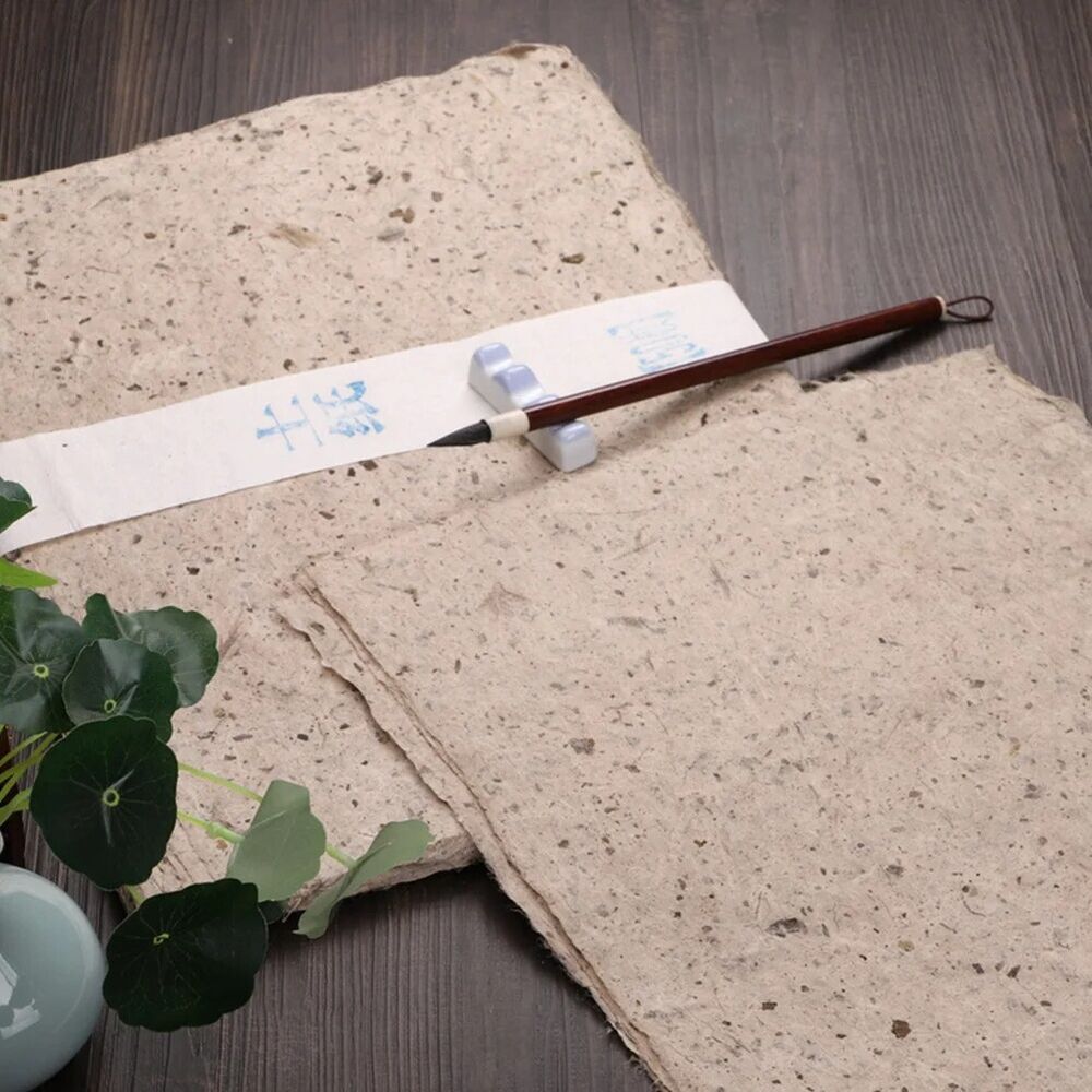 Calligraphy Writing 50Sheets Natural Fiber Mulberries Paper Scrapbooking 39x28cm