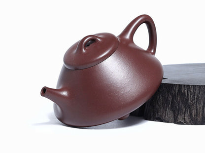 120cc chinese Yixing Handmade Zisha Purple clay Teapot ZiYe ShiPiao Hu Tea Pot