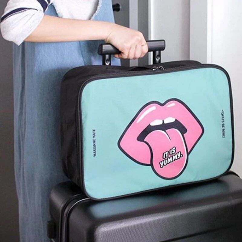 Travel Cosmetic Bag Makeup Case Storage Organizer Bags Waterproof Large Bag 1 PC