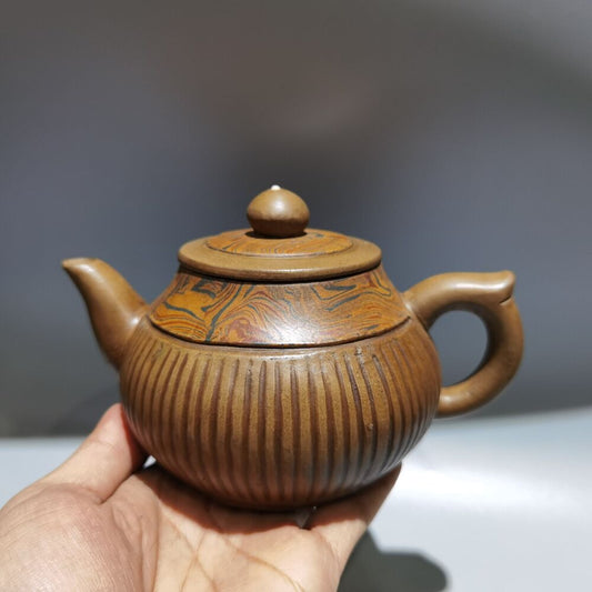 Vintage Chinese Yixing Purple Clay Teapot Zisha Ceremony Teaware Collection Rare