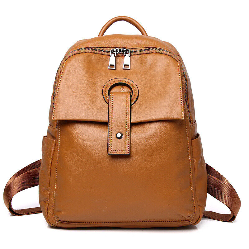 Top Cow Leather Bag, Desinger Soft Leather Women' Backpack Travel Bag School Bag