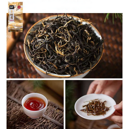 4Kinds Tea Wuyi Jinjunmei Lapsang Souchong TieGuanYin Green Tea Black Oolong Tea