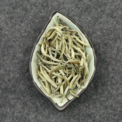 Premium Spring Silver Needle White Tea Organic Bai Hao Yin Zhen Kungfu Tea
