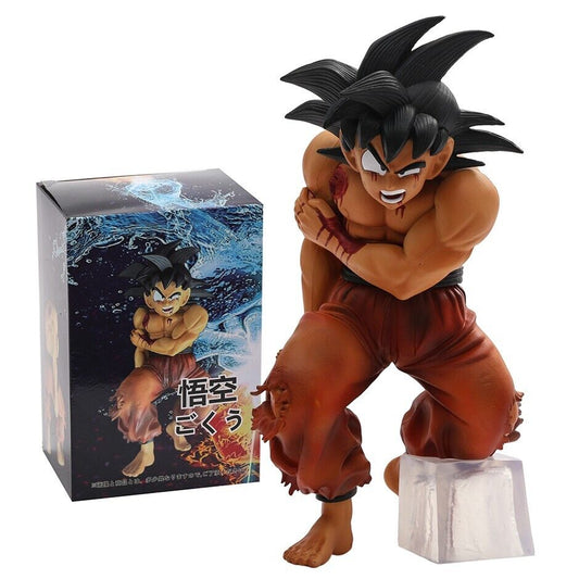 Anime Dragon Ball Son Goku verletzt Schaden PVC Actionfigur Statue Modell Spielzeug Geschenk-