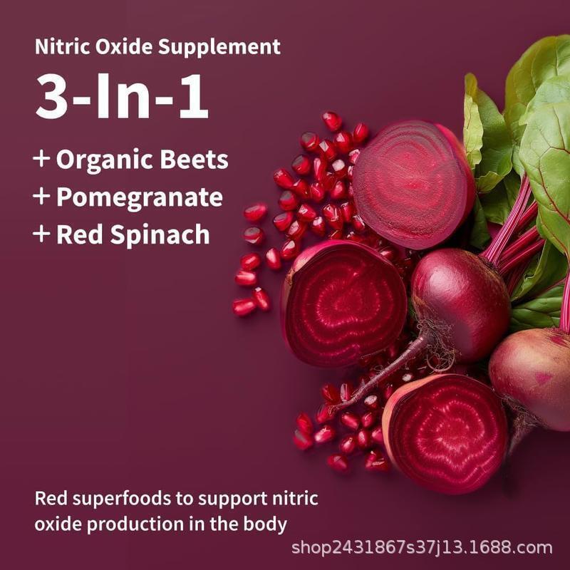 Organic Beetroot Powder - Superfood Nutrient-Rich Supplement 250g/8.8oz