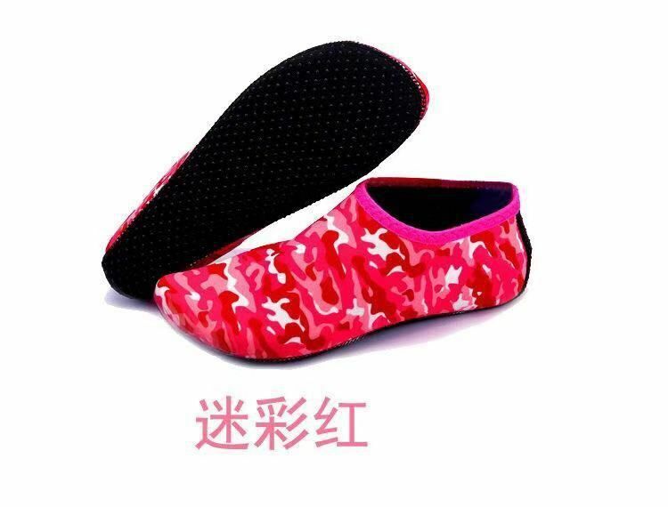 Water Shoes Diving Beach Anti-scratch 3XS-3XL Rubber Seaside Footwear Slip-on
