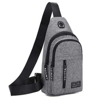 New Men Shoulder Bags Chest Bag Multifuncional Crossbody Bags Travel Sling ~URBT