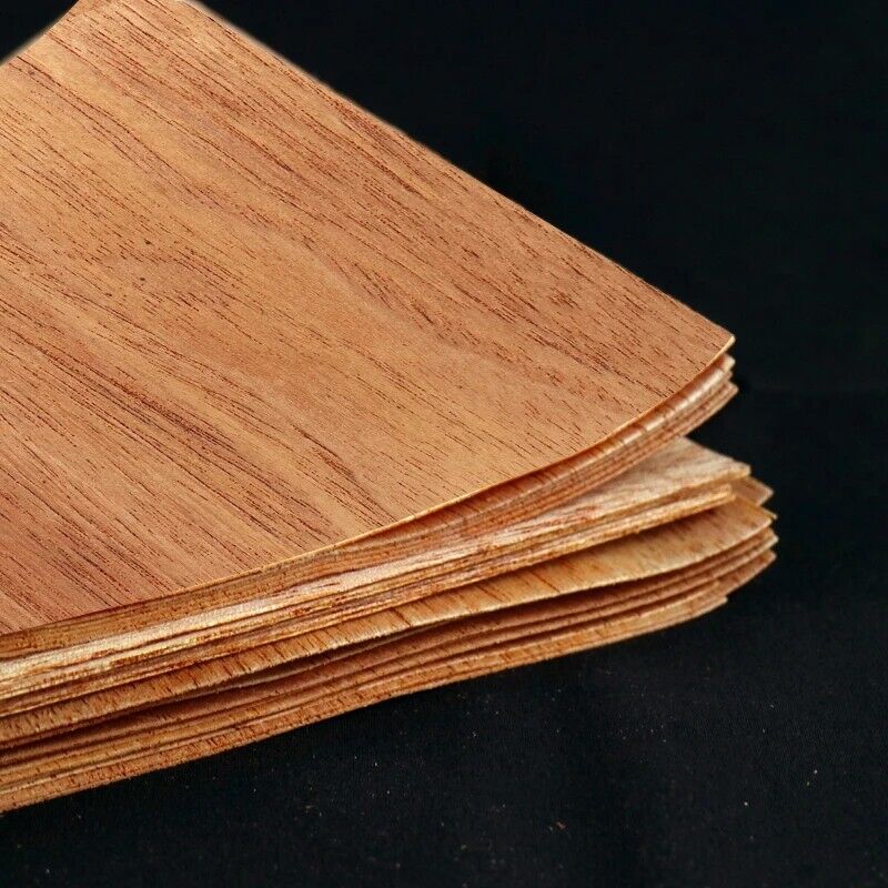 Cigar Humidor Box Spanish Cedar 5Pcs Wood Paper Veneer Cigarette Cases Accessory