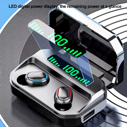 Bluetooth Earbuds for Smart Phone Cel Wireless Earphone IPX7 WaterProof Headphon