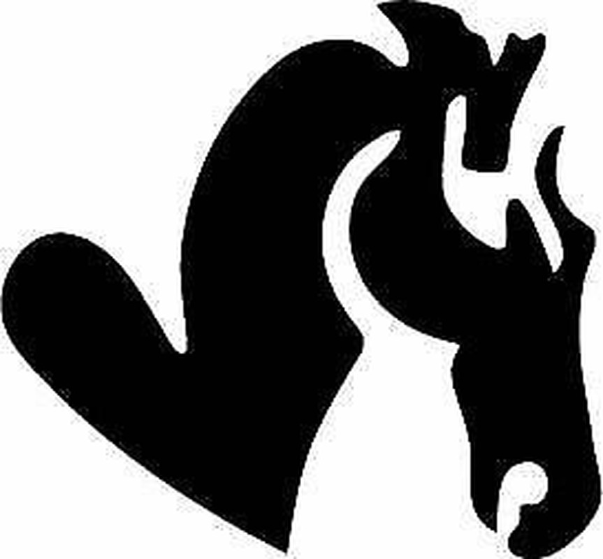Horse Head Metal Wall Art | Home Wall Decor | Horse Plaque | 15" High X 15" Tall
