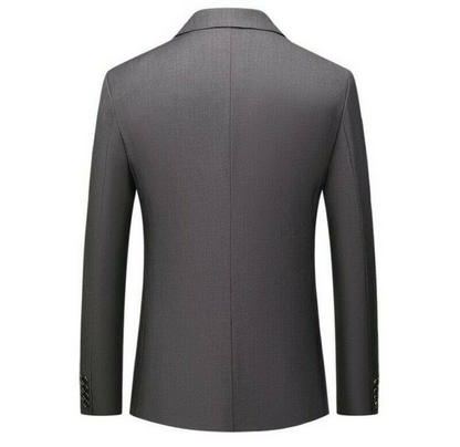 Men's Blazer Jacket One Button Slim Fit Business Long sleeve Casual Coat New @