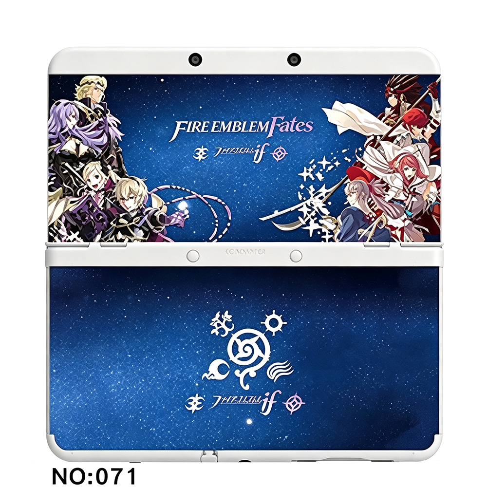 46‑Design Limited Themed Shell Cover Plates for New Nintendo 3DS