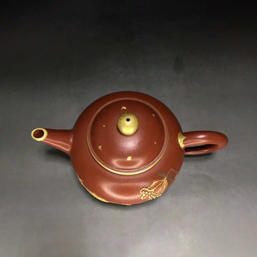 vintage chinese yixing purple clay teapot zisha ceremony teaware collection rare