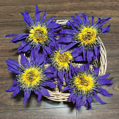 Flower Herbal Tea Nymphaea Caerulea Savigny 100g Dried Loose Blue Lotus-