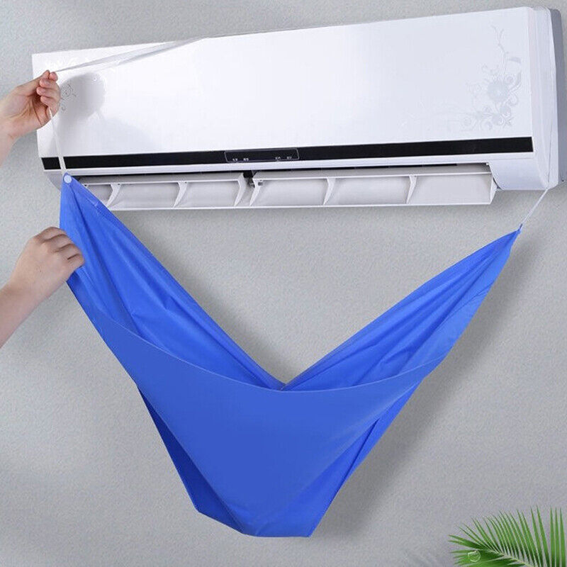 Air Conditioner Water Protection Cleaning Cover Washing Bag For Wall Moun-ca