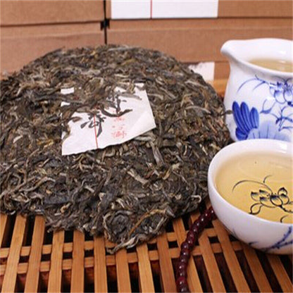 357g Yunnan Xiao Hu Sai Pu-Erh Tea Cake Like Honey Flavor Raw Puer Tea Diet Tea