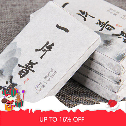 Healthy Drink Pu'er Tea Brick Ancient Rock Sugar Sweet Ripe Pu-Erh Tea 40g