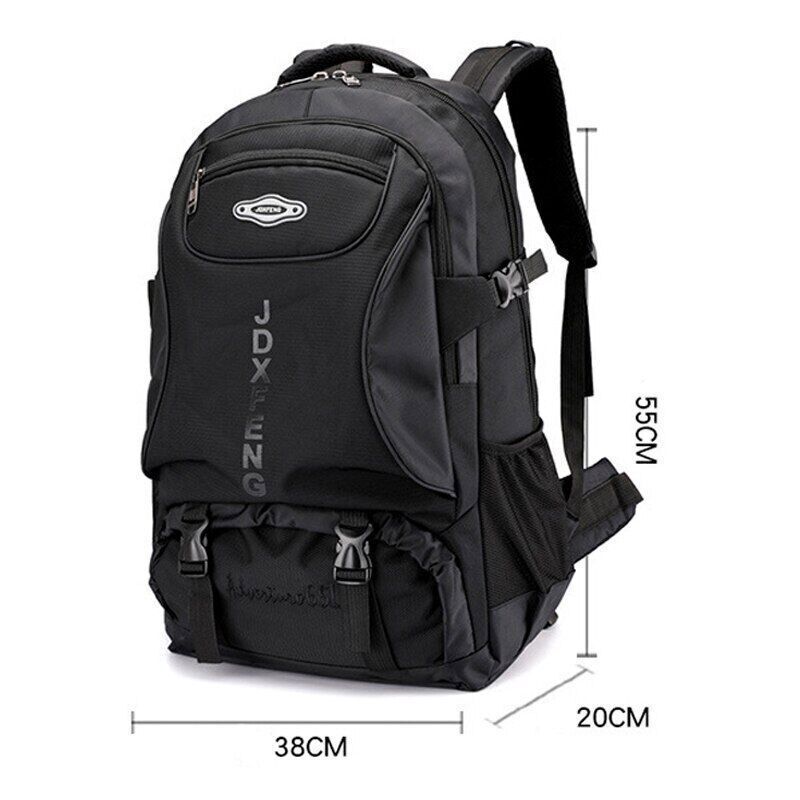 60L Men Hiking Outdoor Backpack Travel Trekking Sports Camping School Bag Women