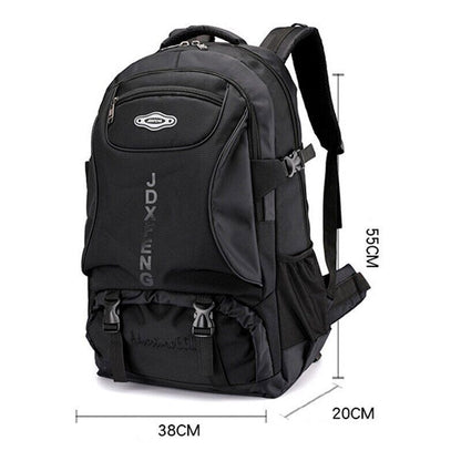 60L Men Hiking Outdoor Backpack Travel Trekking Sports Camping School Bag Women