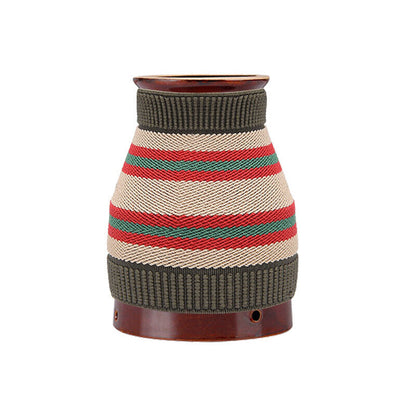 New Ceramic Purple Clay Moxibustion Jar Moxa Pot 陶瓷紫砂艾灸罐双层隔热艾灸杯随身灸刮痧多功能陶瓷罐艾柱灸罐