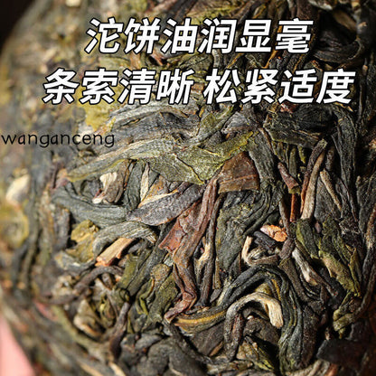 500g Puerh Tea Raw Tea Yunnan Ancient Tree Tea 南糯山甲沱2023春茶新茶新益号普洱茶生茶云南古树茶沱茶