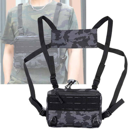 Tactical Chest Bag Men's Vest Bag Army System Kit Bag Backpack Backpack