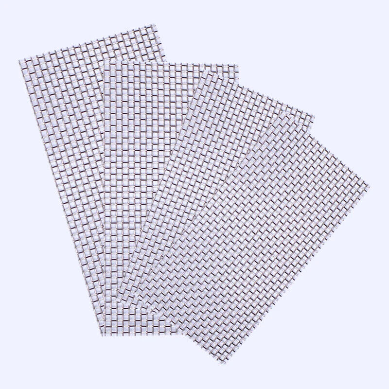 Aquarium Decoration Stainless Steel Wire Mesh Pad Moss Plant Fixing Holder Tools