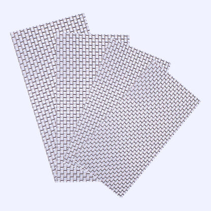 Aquarium Decoration Stainless Steel Wire Mesh Pad Moss Plant Fixing Holder Tools