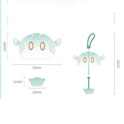 Official Genshin Impact Anemo Slime Glass Wind Chime Pendant Anime Gift Preorder