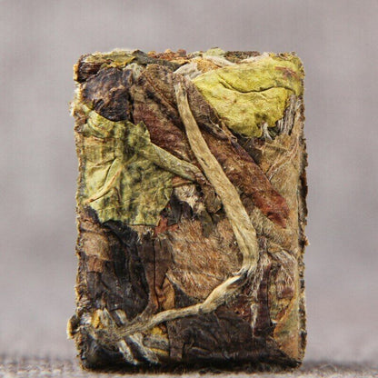 2023 Mini Yunnan Chinese White Tea Bai Cha Tea Small Cake 4 pieces*5g/bag 100g