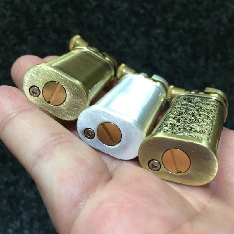 Kerosene Brass Vintage Lighter Collectable Cigarette Pipe Lighter Cigar Torch