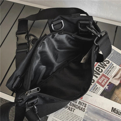 Multi Pocket Tactical Pack Phone Pouch Outdoor Running Chest Belt Bags