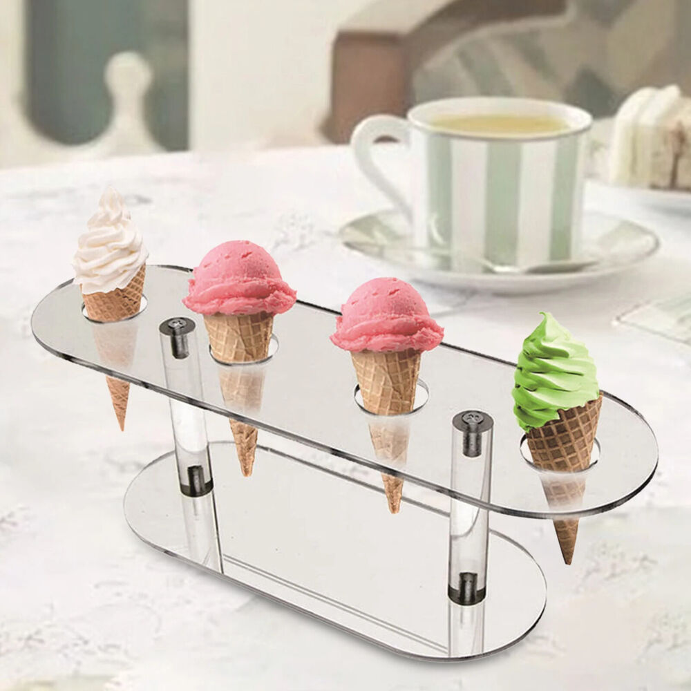 Cupcake Display Stand 5Tier Clear Acrylic Party Cake Dessert Holder Jewelry Rack