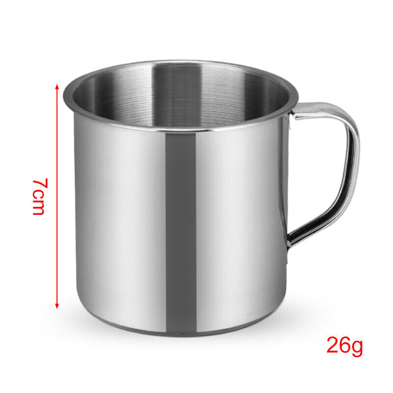 Outdoor Camping Hiking Tea Mug Cup Stainless Steel Coffee Cup
