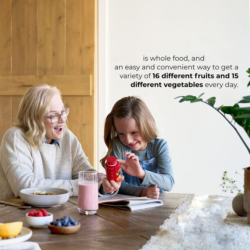 Fruit and vegetable capsules