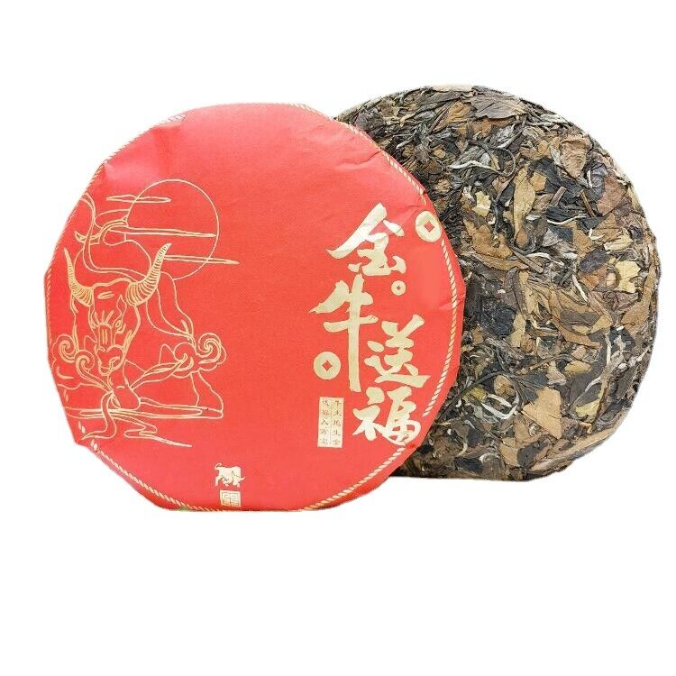 Alpine White Tea Fujian Fuding White Tea Gong Mei 350g Tea Cake White Peony