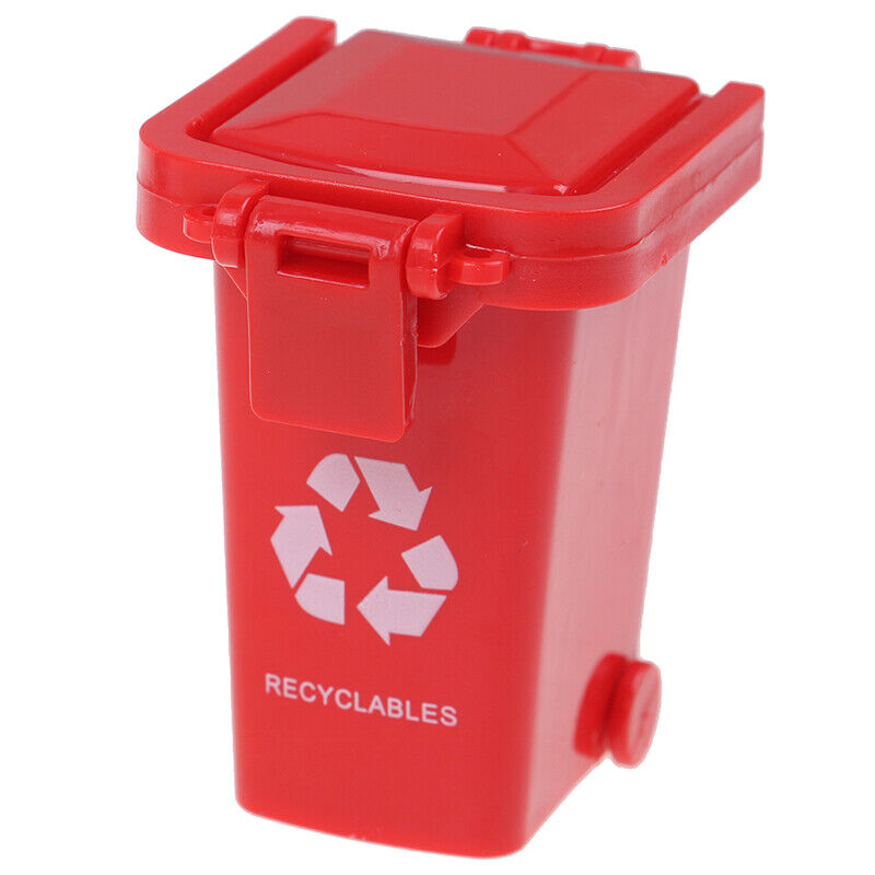 Kid 4pcs/set Trash Can Toy Garbage Truck Cans Curbside Vehicle Bin _AUSEyhMC