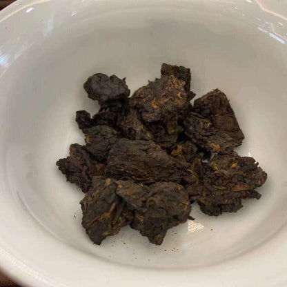 2021 Year TAETEA Yunnan Dayi Lao Cha Tou Cooked Puer Puerh Tea Brick 250g Ripe