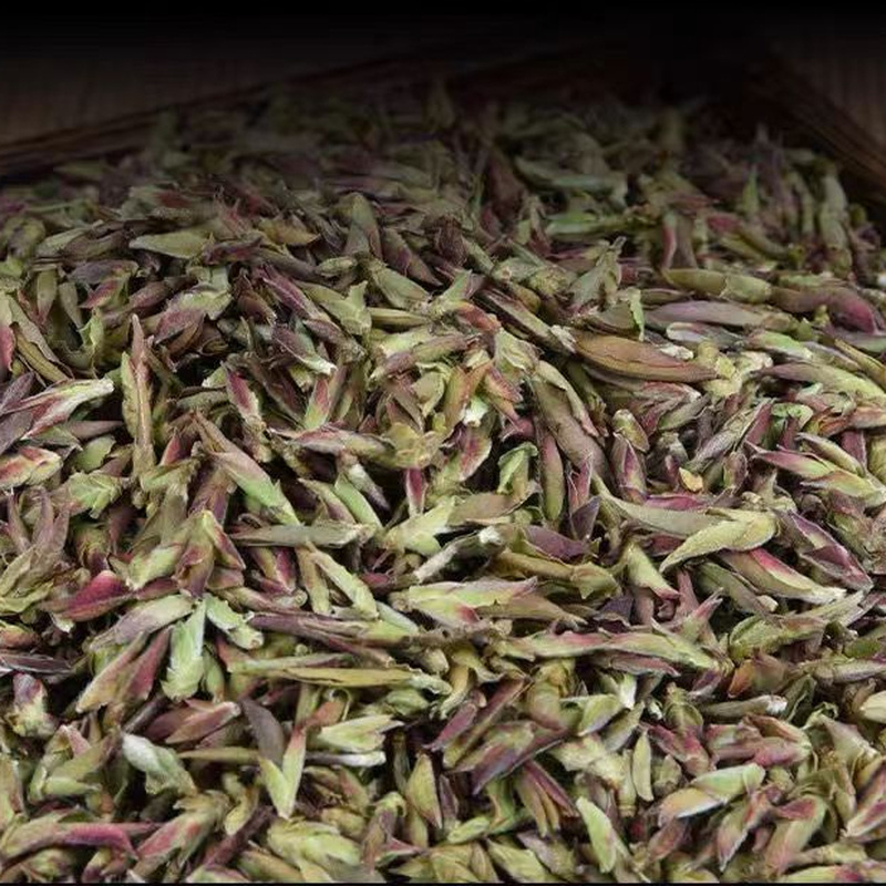 100g White/Purple Bud Puerh Raw Tea Yunnan Wild Aged Tree Pu-erh Tea Loose Leaf
