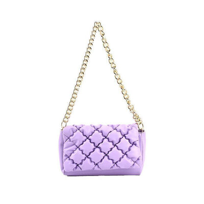 2022 Shoulder Bags Woman Leather Brand Handbag Gold Woman Shoulder Bag