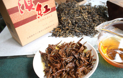 500g Premium GuoLI Golden tea Yunnan Dian Hong Tea Tee black tea