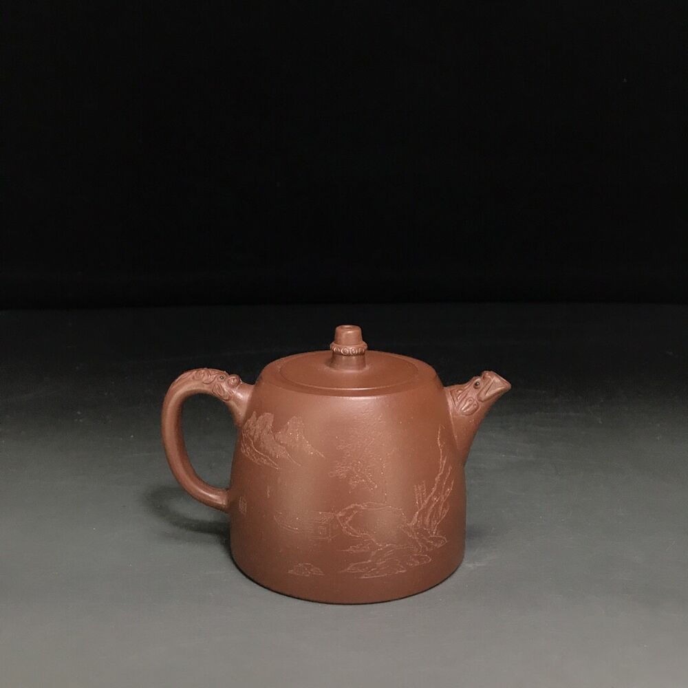 vintage chinese yixing purple clay teapot zisha ceremony teaware collection rare