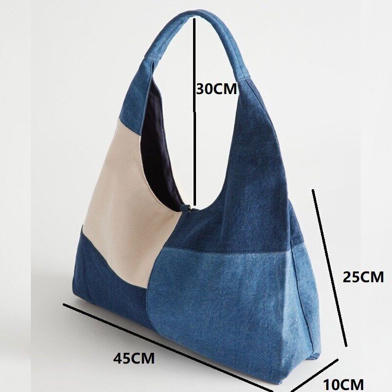 Women Shoulder Bag Female Handbags Big Totes Bags Blue